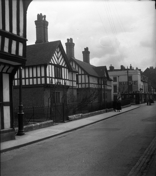 Elliot's Cycle Shop Friar Street Worcester circa 1951