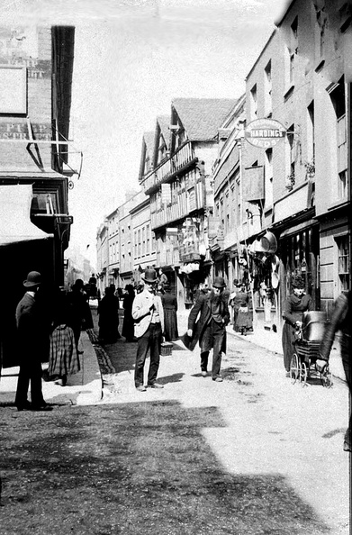 Pump Street New Street Junction 1880