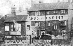 Mug House Inn, Hylton Road Worcester circa 1912 Mug House Inn, Hylton Road Worcester circa 1912