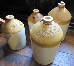 Tudor House's 4 Stoneware jugs