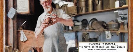 Ten Trades of Tudor House, James Uncles Tinsmith (montage)