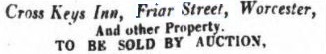 Sale Advert 1820