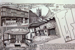 Cadbury Tudor Coffee House Souvenir Card