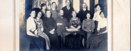 Tudor Coffee House Staff Dinner January 1914 Photograph by A & G Colwell (photographers)