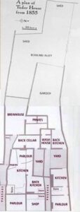 Tudor House Floor Plan1855